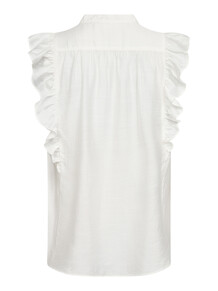 CO'COUTURE TOP, HERA FRILL WHITE