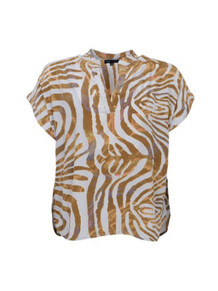 BLACK COLOUR BLUSE, LUNA ANDREA BLUE ZEBRA
