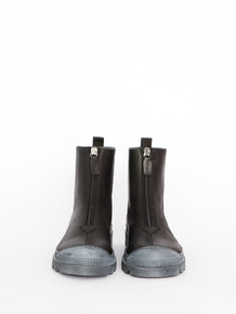 LOFINA STØVLER, 16-967 BLACK W. ZIPPER