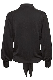 MY ESSENTIAL BLUSE, HILO KNOT BLACK