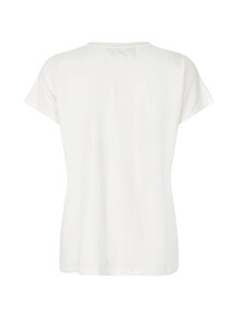 LOLLYS LAUNDRY T-SHIRT, ROMA 01 WHITE