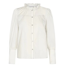 CO' COUTURE SKJORTE, BONNIE STITCH WHITE
