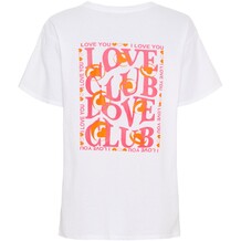 MARTA T-SHIRT, 0532 WHITE/PINK FLUO