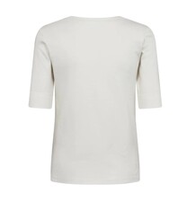 CO' COUTURE T-SHIRT, GRANNY SS OFF WHITE