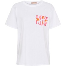 MARTA T-SHIRT, 0532 WHITE/PINK FLUO