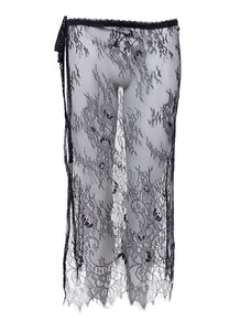 BLACK COLOUR NEDERDEL, RIANNA LACE