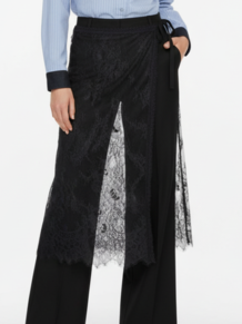 BLACK COLOUR NEDERDEL, RIANNA LACE