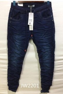 MARTA JEANS, JW2201 DENIM BLÅ