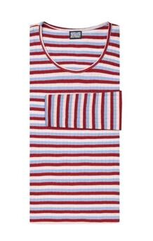NØRGAARD PÅ STRØGET T-SHIRT, 101 BLUE/STRAWBERY/WINERY