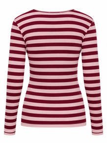 MARTA T-SHIRT, 7702 WINO/ROSA