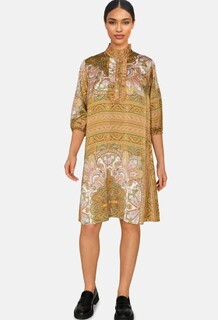 LOVE & DIVINE KJOLE, LOVE953-2 GREEN PAISLEY