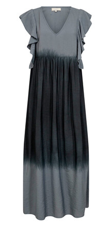 GOSSIA KJOLE, VIOLA GREY DIP DYE