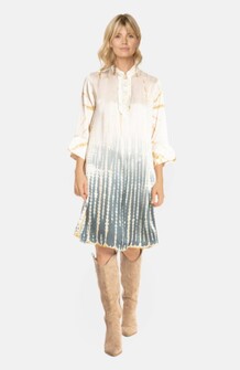 LOVE & DIVINE KJOLE, LOVE622-21 TIE DYE