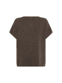 MANSTED VEST, KOMMA BROWN