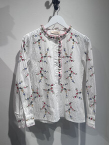 LECOCO SKJORTE, LENEA WHITE