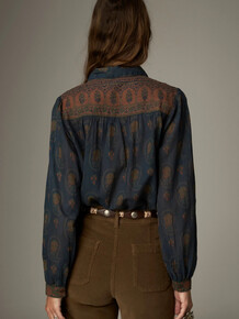 MAISON HOTEL SKJORTE, LOUIS DARK BLUE