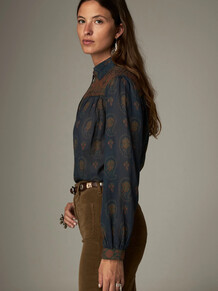 MAISON HOTEL SKJORTE, LOUIS DARK BLUE