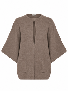 ROSEMUNDE CARDIGAN, 102093 WALNUT 