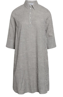 LOVE & DIVINE SKJORTE/KJOLE, LOVE 441-3 BLACK STRIPE