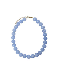 BLACK COLOUR HALSKÆDE, MILOVA LT. BLUE