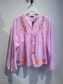 QNUZ SKJORTE, LUX ROSA