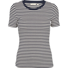 BASIC APPAREL T-SHIRT, LUDMILLA BIRCH/NAVY
