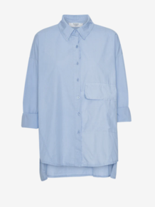 AMAZE CPH SKJORTE, SYLVIA LIGHT BLUE