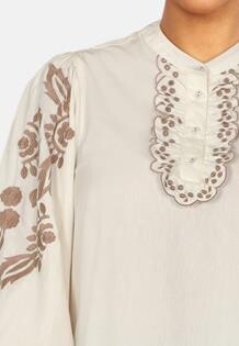 LOVE & DIVINE BLUSE, LOVE 968 CREME