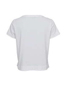 BLACK COLOUR T-SHIRT, MAY HEART OFF WHITE
