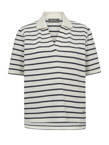 MOS MOSH POLO T-SHIRT, MILENA BLUE