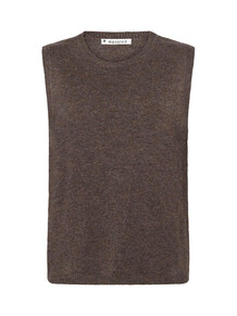MANSTED VEST, MITOS BROWN