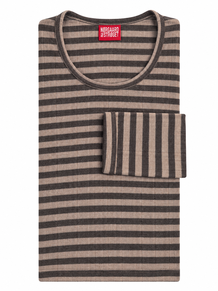 NØRGAARD T-SHIRT, 101 BROWN/CAMEL ULD