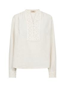 MOS MOSH SKJORTE, EVANDA ECRU