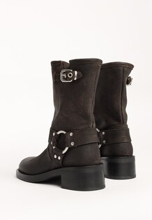BUKELA STØVLER, MOTO MOCCA BROWN