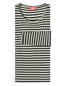NØRGAARD PÅ STRØGET T-SHIRT, 101 BLACK/ECRU ULD