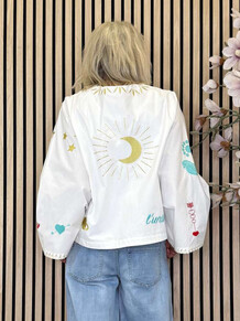 CABANA LIVING SKJORTE, NARAH WHITE