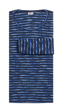 NØRGAARD PÅ STRØGET T-SHIRT, 101 NAVY BATIK