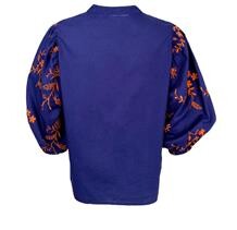 BLACK COLOUR BLUSE, FIONA NAVY BLUE