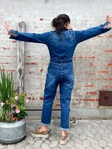 CABANA LIVING BUKSEDRAGT, SCARLO 1205 DENIM