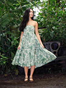 BLACK COLOUR NEDERDEL, SAGE GREEN