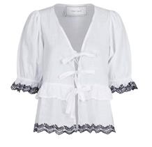 NEO NOIR BLUSE, RAYA EMBROIDERY HVID