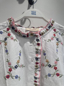 LECOCO SKJORTE, LENEA WHITE