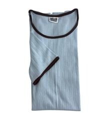 NØRGAARD PÅ STRØGET T-SHIRT, K/Æ LT. BLUE/BROWN