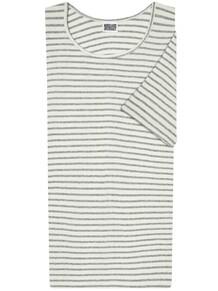 NØRGAARD PÅ STRØGET T-SHIRT, K/Æ ECRU GREY STRIPES