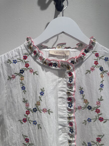 LECOCO SKJORTE, LENEA WHITE