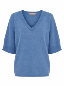 MARTA STRIK, 9587 JEANS BLUE MELANGE