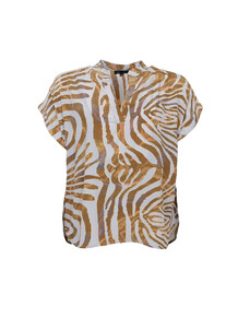 BLACK COLOUR BLUSE, LUNA ANDREA BLUE ZEBRA