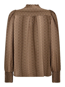 CO' COUTURE SKJORTE, OLLY WALNUT