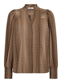 CO' COUTURE SKJORTE, OLLY WALNUT