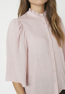 CO' COUTURE SKJORTE, VIOLA PALE PINK